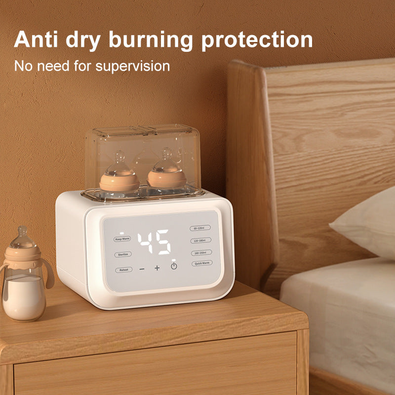 Double Bottle Milk Warmer Multi-function