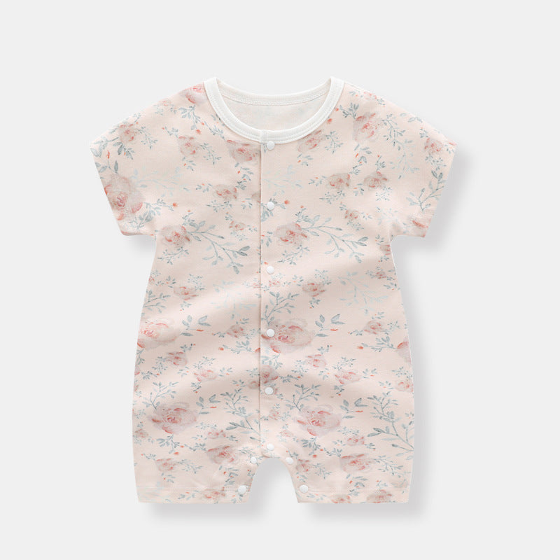 Short Sleeve Baby Jumpsuits
