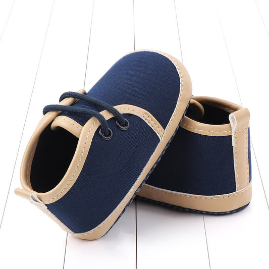 Boy toddler shoes (soft-soled).