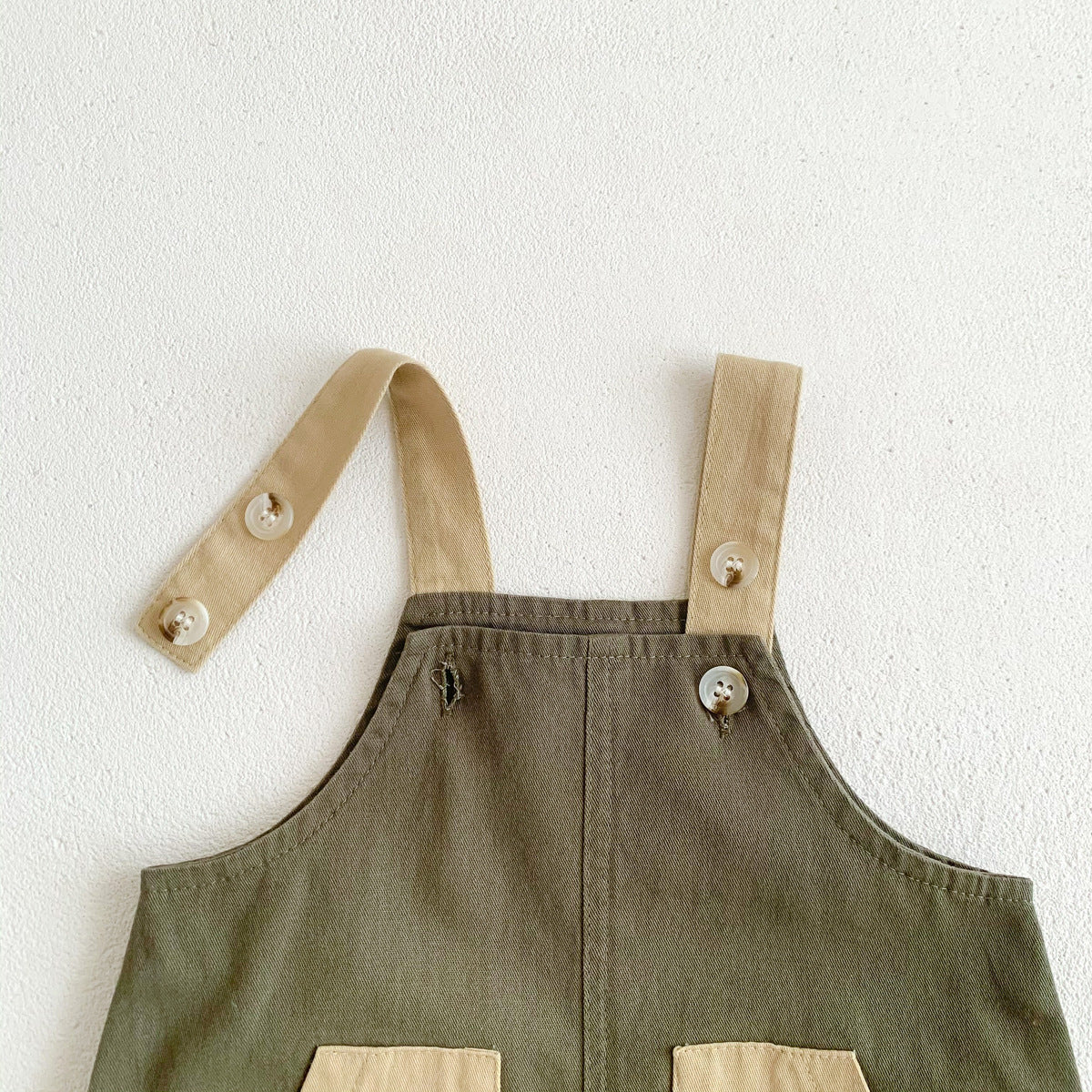 Summer Baby Cotton Strap Pants