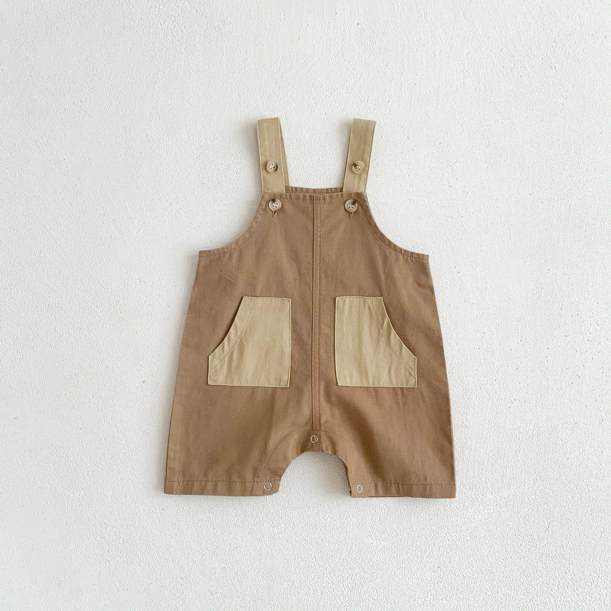 Summer Baby Cotton Strap Pants
