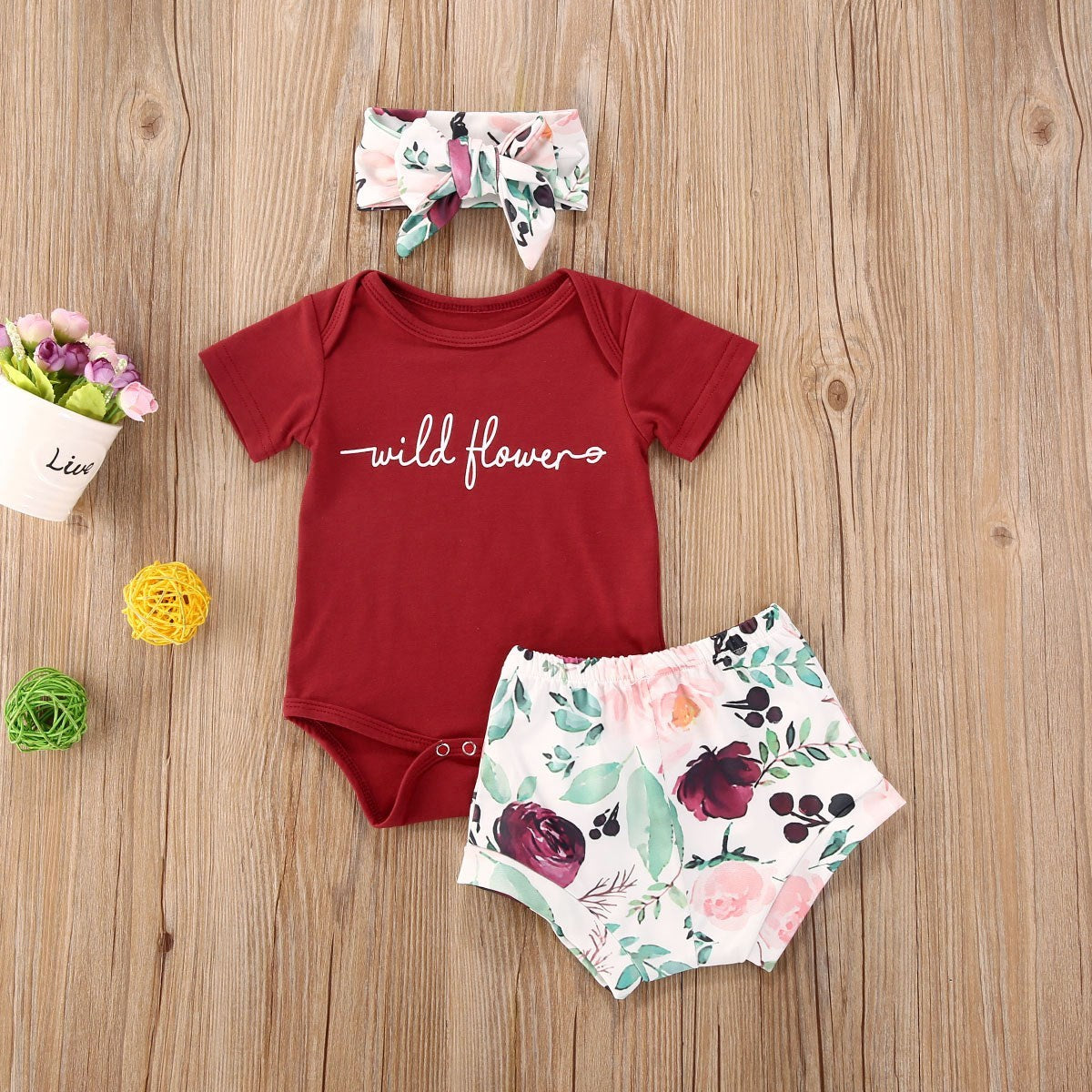 Summer Fashion New Products Toddler Red Baby Girl
