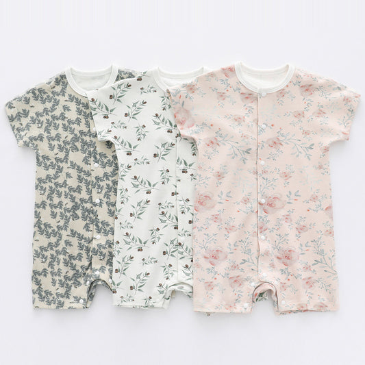 Short Sleeve Baby Jumpsuits