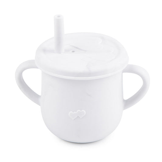 Children's Silicone Straw Drinking Cups Leakproof